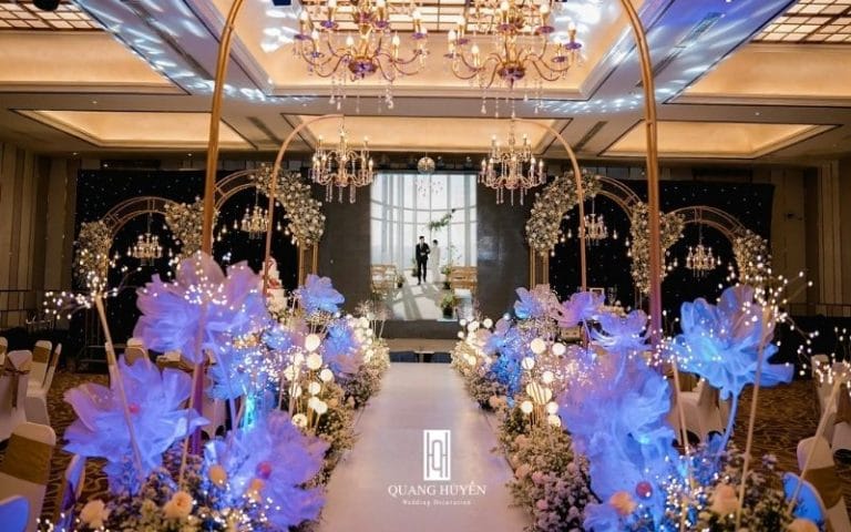 tiệc cưới tại Diamond Palace Hà Nội