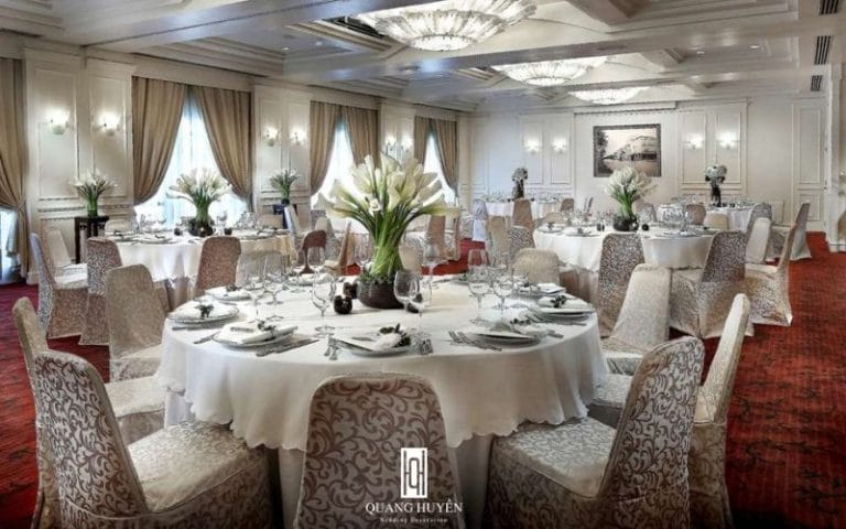 tiệc cưới ở Metropole Hà Nội