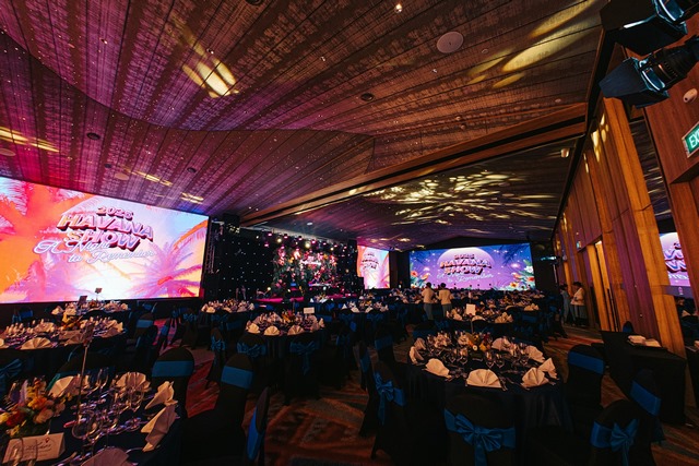 Pacific Ballroom của Pan Pacific có sức chứa tối đa 460 khách
